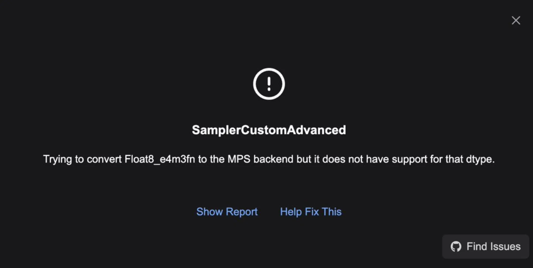 FP8 Error